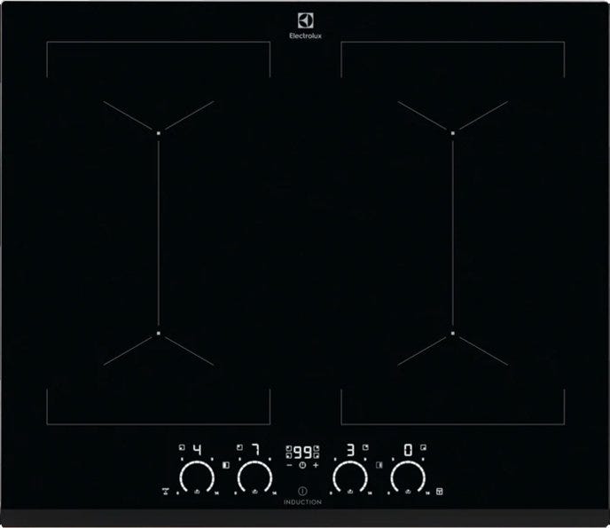 Electrolux KIV64463 INFINITE Piano cottura a induzione cm. 60 - vetroceramica nero