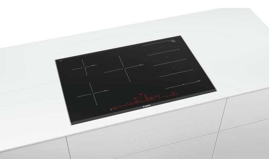 Bosch PXV875DC1E Serie 8 Piano cottura a induzione cm 80 - vetroceramica nero