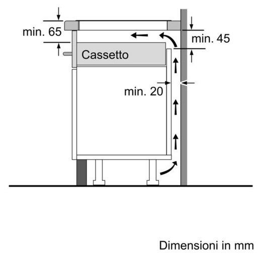 Bosch PXV875DC1E Serie 8 Piano cottura a induzione cm 80 - vetroceramica nero