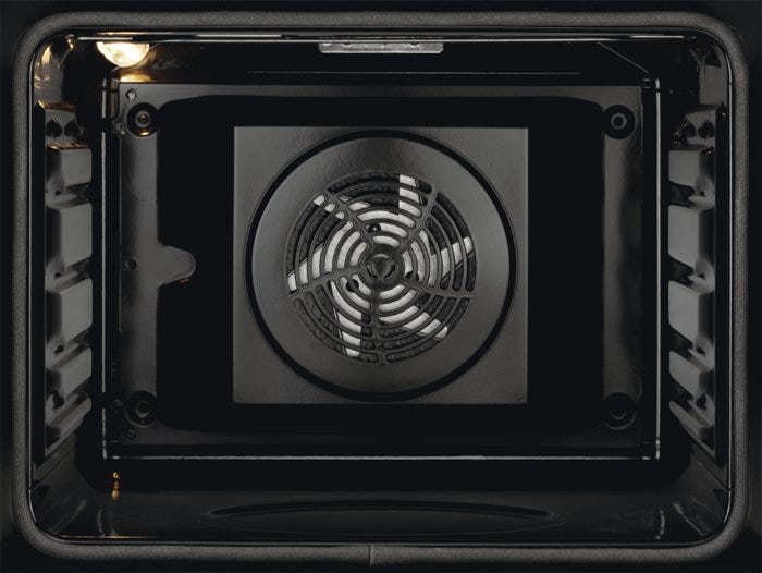 Electrolux FR53G 300 Forno 68 L, Funzione AquaClean, Grill e cottura ventilata, nero opaco