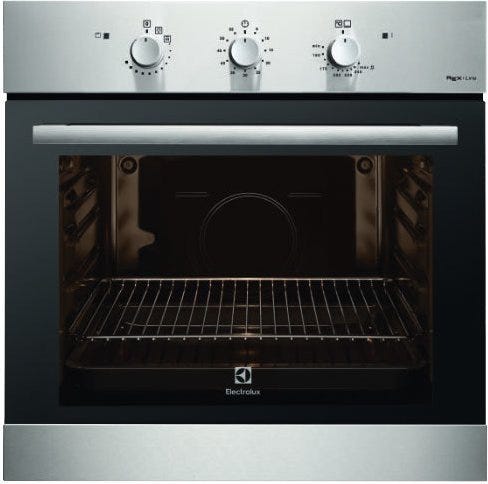 Electrolux F13GX QUADRO Forno a gas da 60 cm multifunzione inox antimpronta