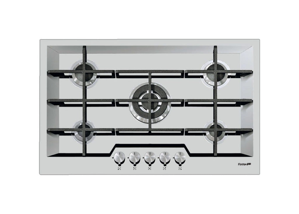 Foster 7602 032 KE Piano cottura gas cm 79 - incasso standard - acciaio spazzolato