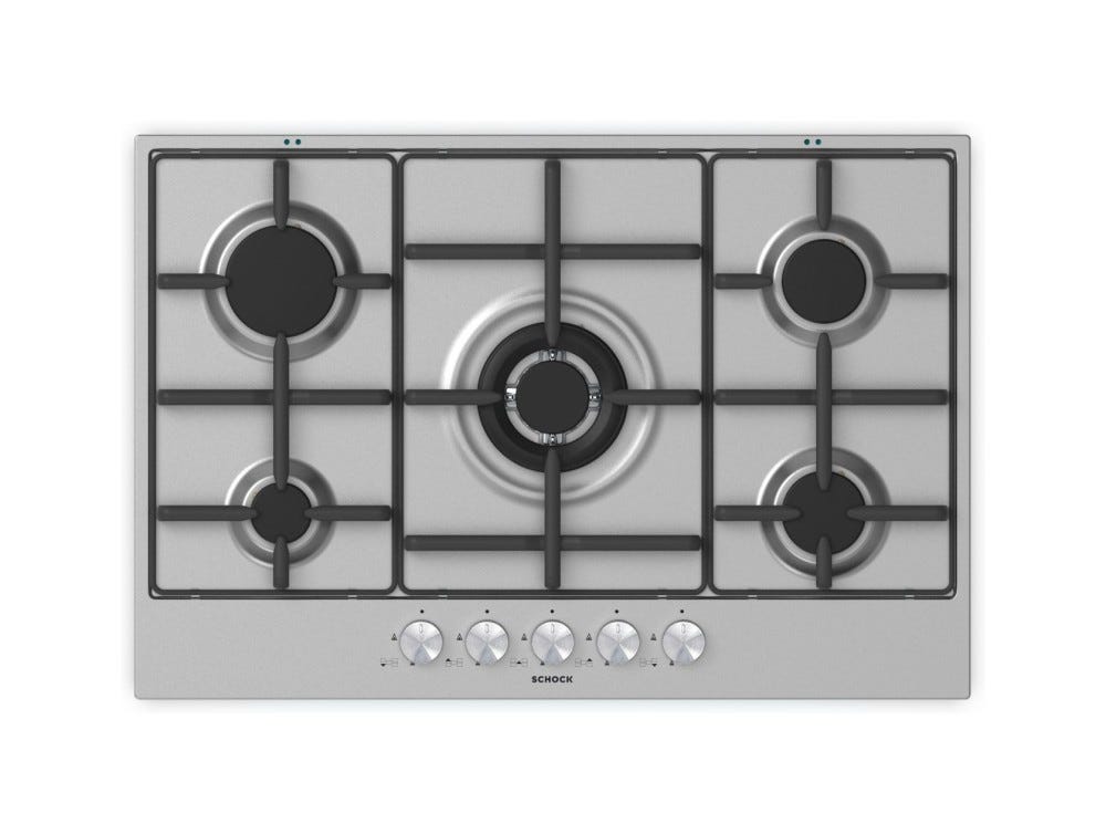 Schock Silver PC75 AV Piano cottura a gas cm 75 - inox