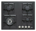 Elleci Plano 60 Plano Piano cottura a gas cm. 60 - granitek - nero