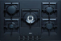 Elleci Plano 75 Plano Piano cottura a gas cm. 75 - granitek - nero