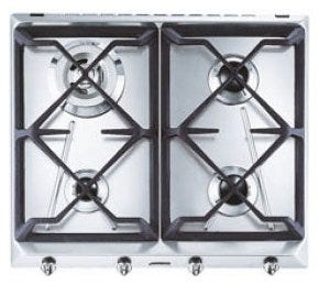 Smeg SRV564GH3 Contemporanea Piano cottura cm. 60 - inox