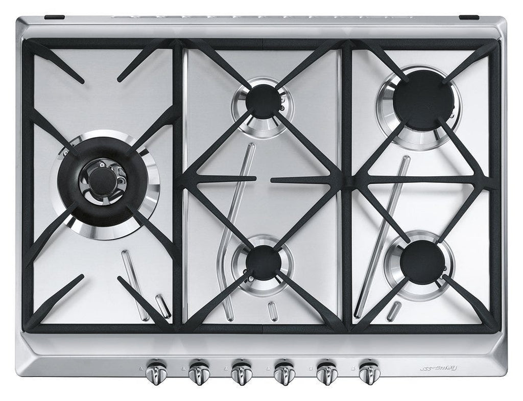 Smeg SRV575GH5 Contemporanea Piano cottura cm. 70 - inox