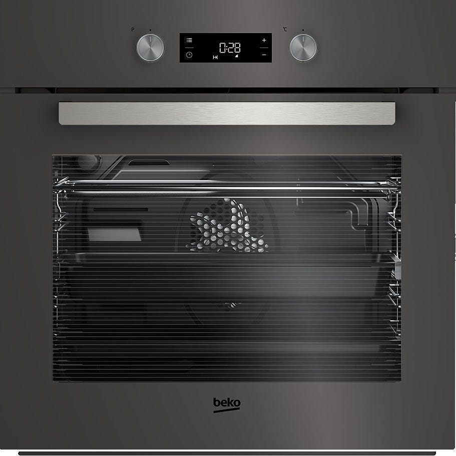 Beko BIM 24301 ZGCS Linea Shades Forno multifunzione cm 60 - cristallo zara grey