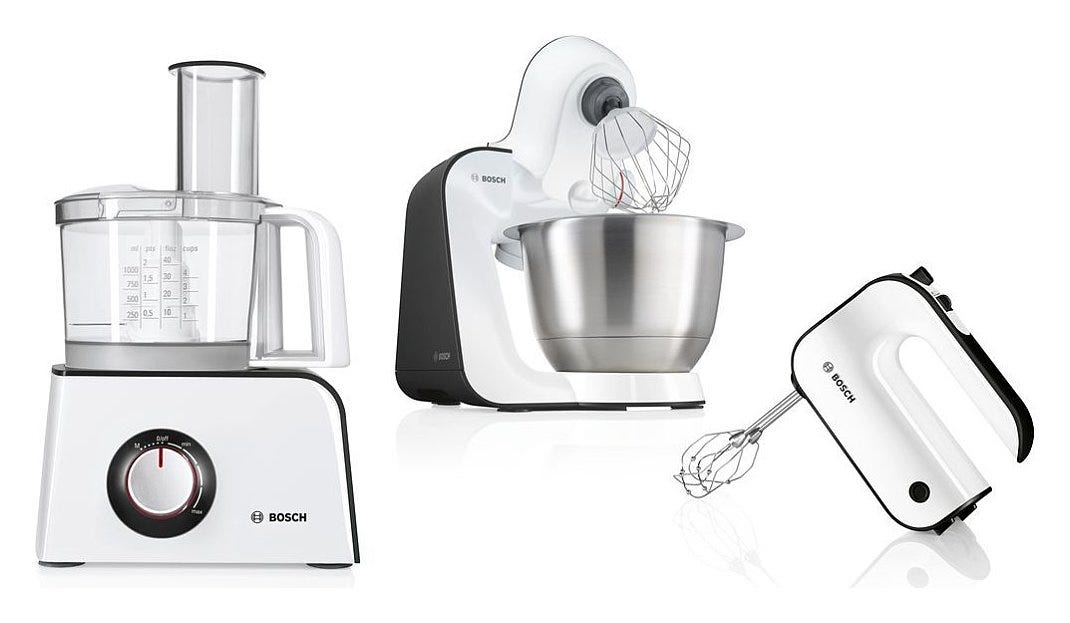 Bosch MFQ4020 Style Line Sbattitore ad immersione 450 W - bianco / nero
