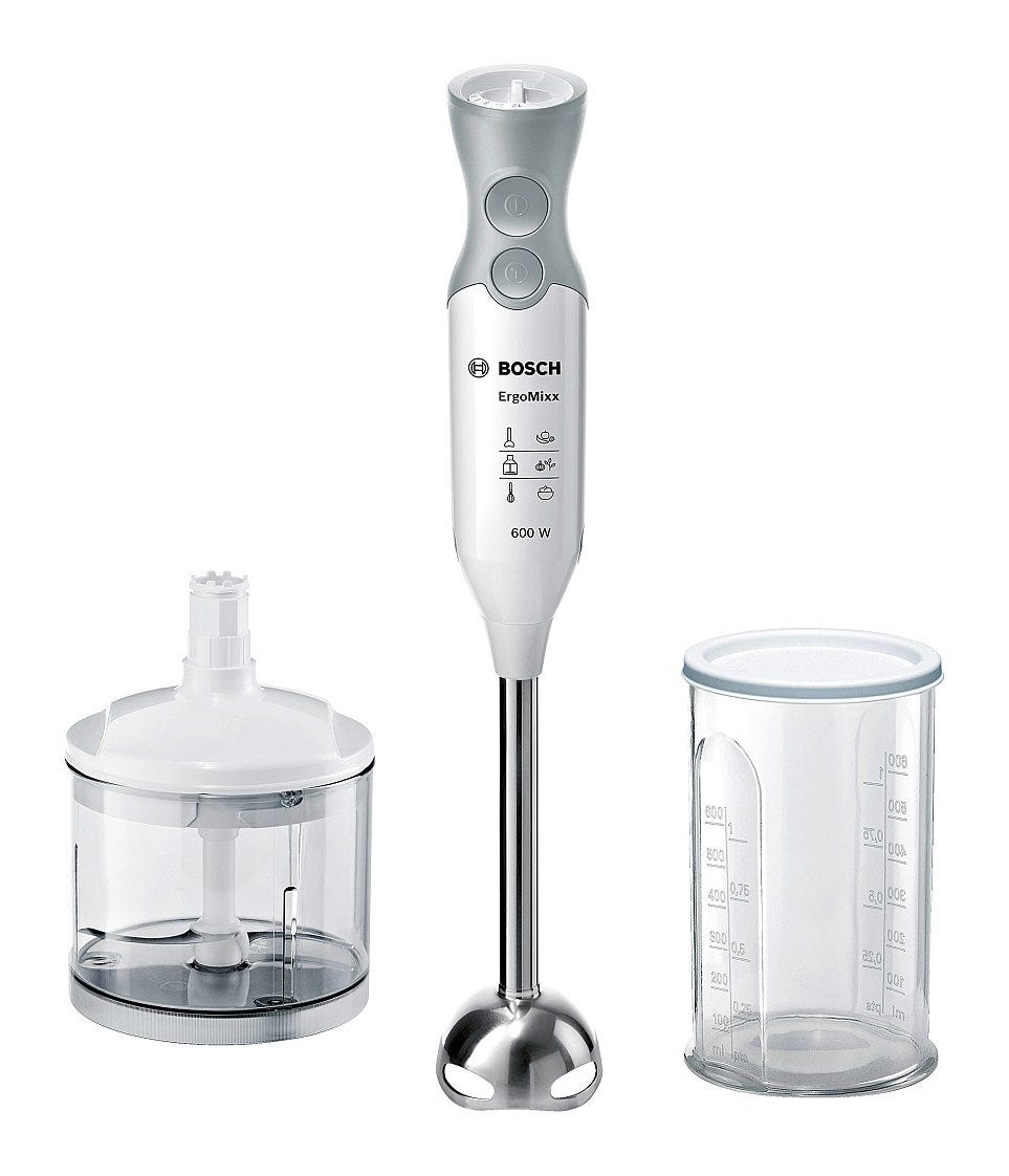 Bosch MSM66120 ErgoMixx Frullatore ad immersione 600 W - bianco / grigio