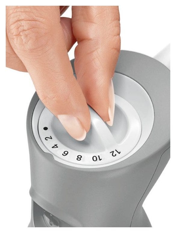 Bosch MSM66120 ErgoMixx Frullatore ad immersione 600 W - bianco / grigio