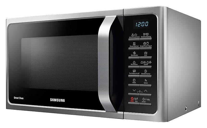 Samsung MC28H5015CS Forno microonde combinato con grill capacità 28 lt - nero / argento