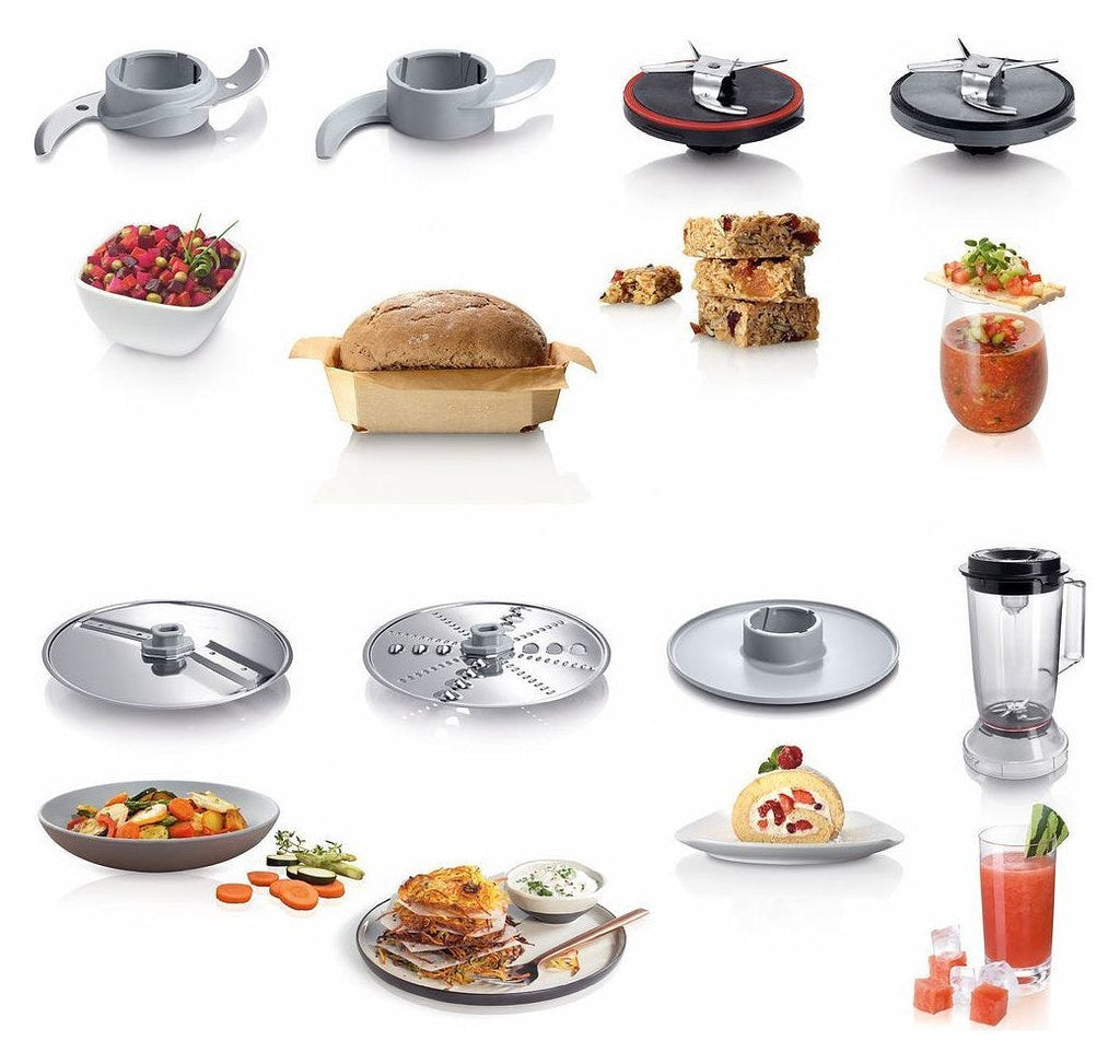 Bosch MCM3501M MultiTalent 3 Robot multifunzione compatto - nero/inox