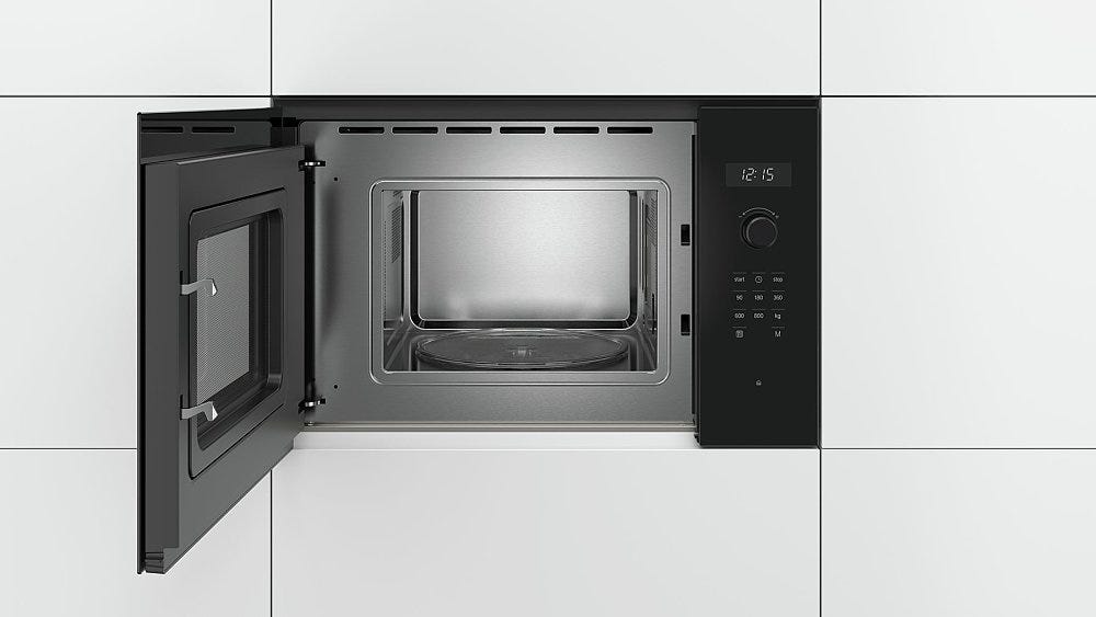 Bosch BFL524MB0 Serie 6 Forno microonde da incasso cm 60 h 38 - nero