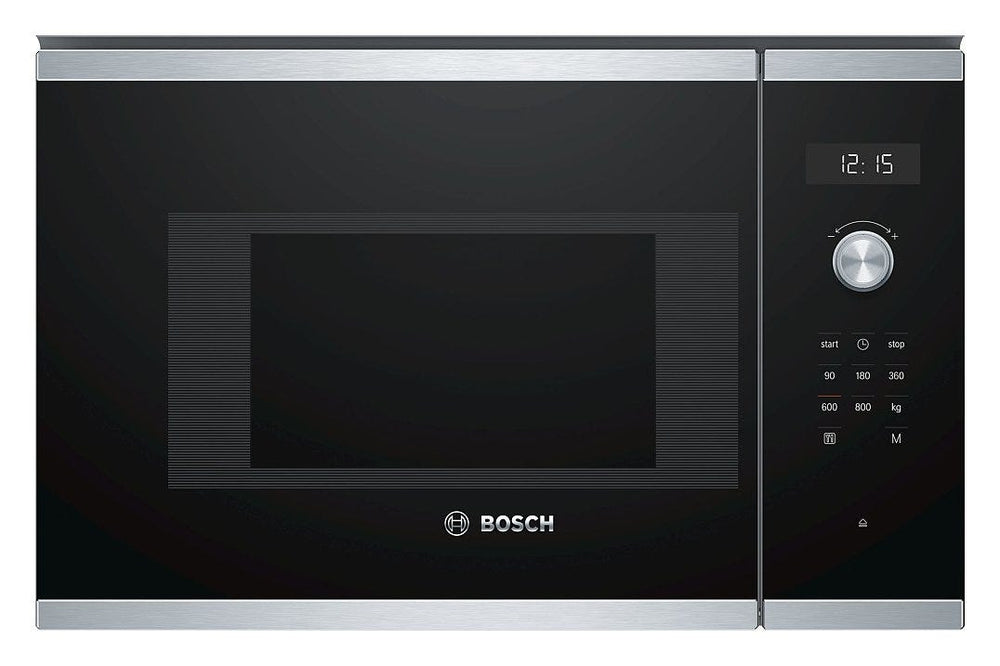 Bosch BFL524MS0 Serie 6 Forno microonde da incasso cm 60 h 38 - nero / inox