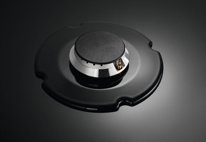 Electrolux EGG6407K Piano cottura a gas cm. 60 - vetro nero