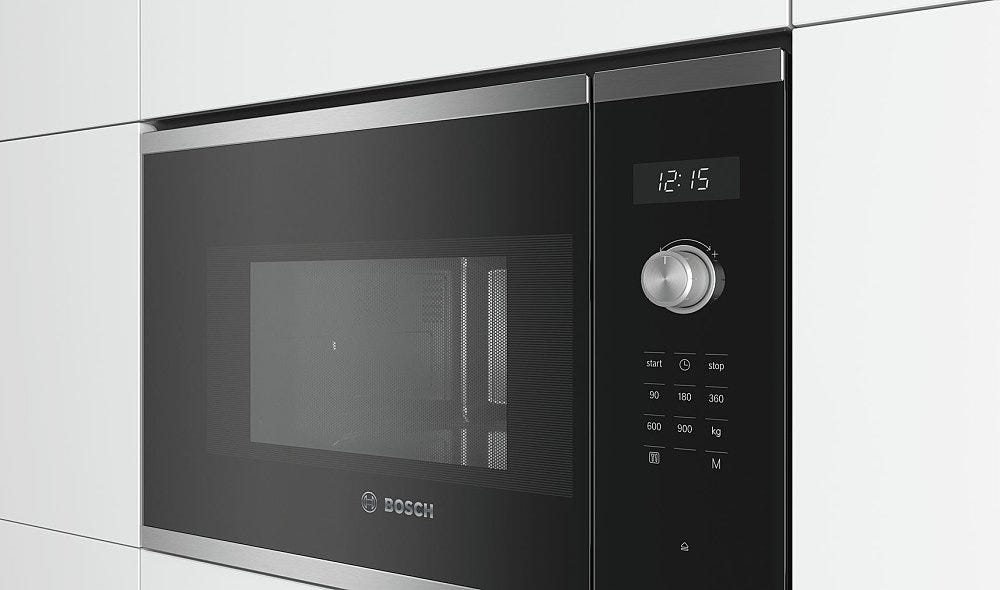 Bosch BFL554MS0 Serie 6 Forno a microonde da incasso cm 60 h 38 - inox