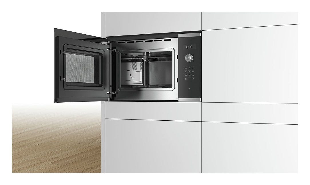 Bosch BFL554MS0 Serie 6 Forno a microonde da incasso cm 60 h 38 - inox