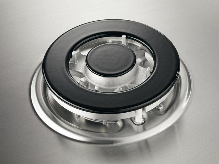Electrolux EGH6343ROR Piano cottura a gas cm. 60 - nero opaco