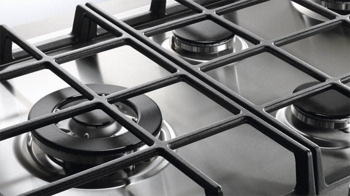 Electrolux EGH6343ROR Piano cottura a gas cm. 60 - nero opaco
