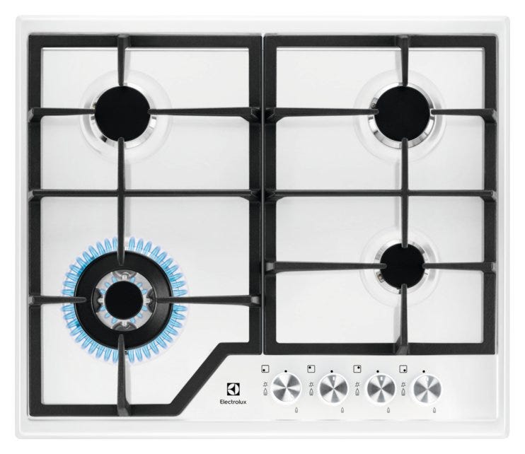 Electrolux EGS6436WW Piano cottura a gas cm. 60 - bianco