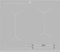 Electrolux EIV63440BS Piano cottura a induzione cm. 60 - vetroceramica argento