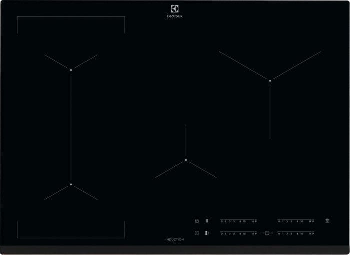 Electrolux EIV734 Piano cottura ad induzione cm. 68 - vetroceramica nero