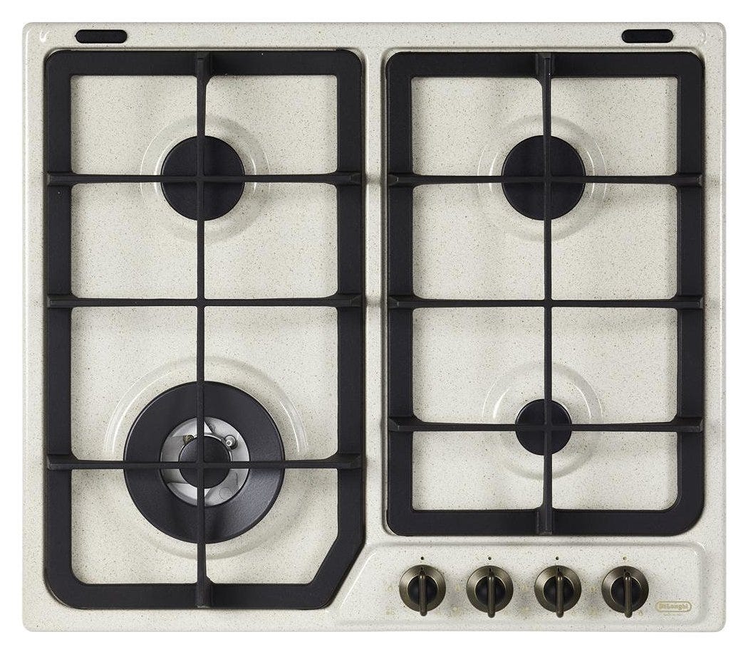 De Longhi AVF46PRO Country Piano cottura a gas cm 60 - avena