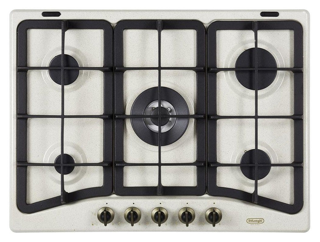 De Longhi AVF57PRO Country Piano cottura a gas cm 70 - avena