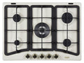 De Longhi AVF57PRO Country Piano cottura a gas cm 70 - avena
