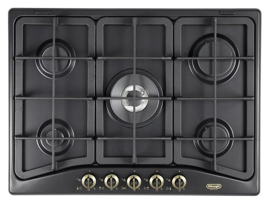 De Longhi ANF57PRO Country Piano cottura a gas cm 70 - antracite