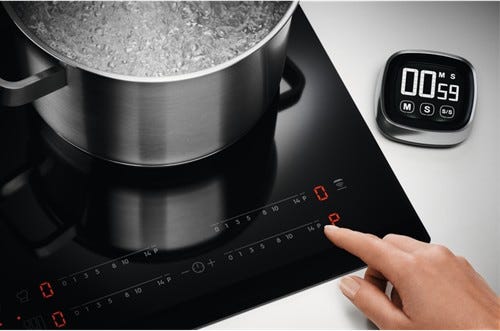 Electrolux EIV835 Piano cottura ad induzione cm. 78 - vetroceramica nero