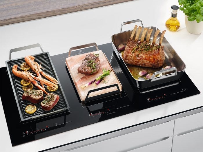 Electrolux EIV8457 Piano cottura a induzione cm. 80 - vetroceramica nero