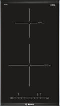 Bosch PIB375FB1E Serie 6 Piano cottura a induzione cm 30 - vetroceramica nero profili laterali inox