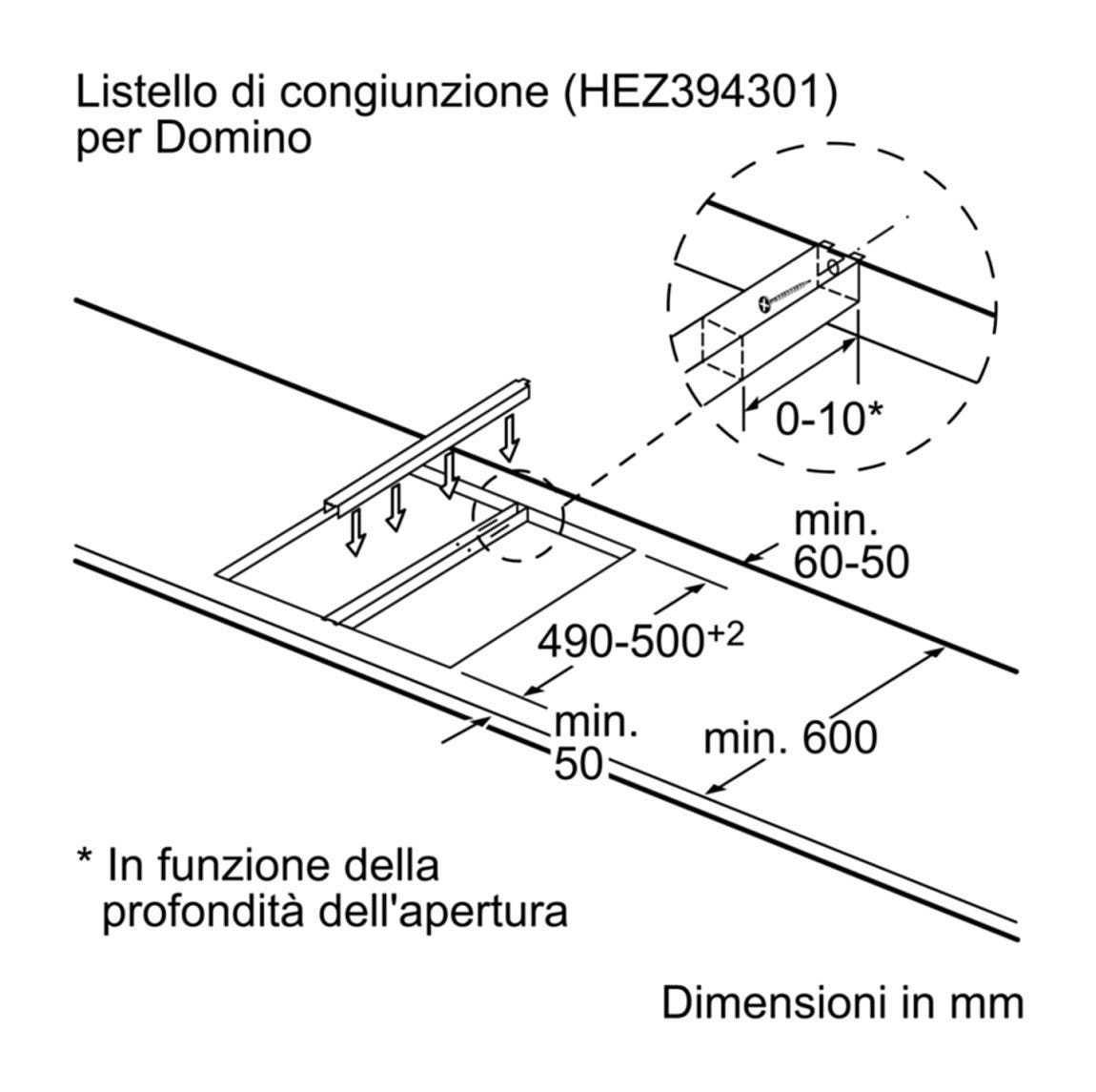 Bosch PIB375FB1E Serie 6 Piano cottura a induzione cm 30 - vetroceramica nero profili laterali inox