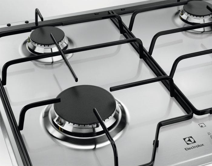 Electrolux KGS6424BX Piano cottura a gas cm. 60 - inox