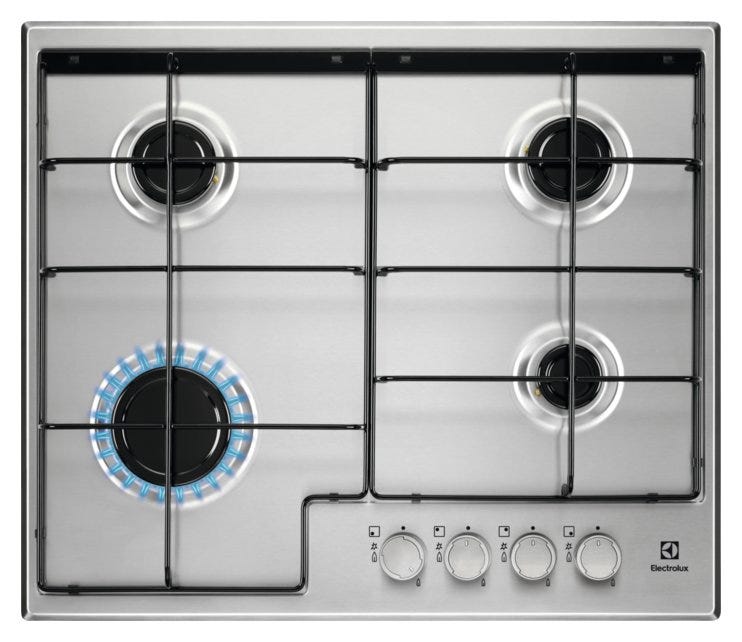 Electrolux EGS6424X Piano cottura a gas cm. 60 - inox