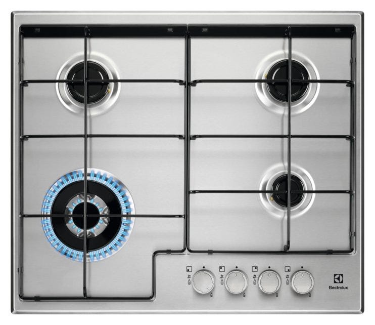 Electrolux EGS6434X Piano cottura a gas cm. 60 - inox
