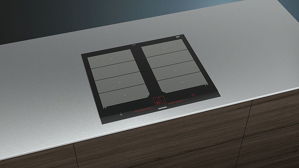 Siemens EX675LXC1E iQ700 Piano cottura a induzione cm. 60 - vetroceramica nero
