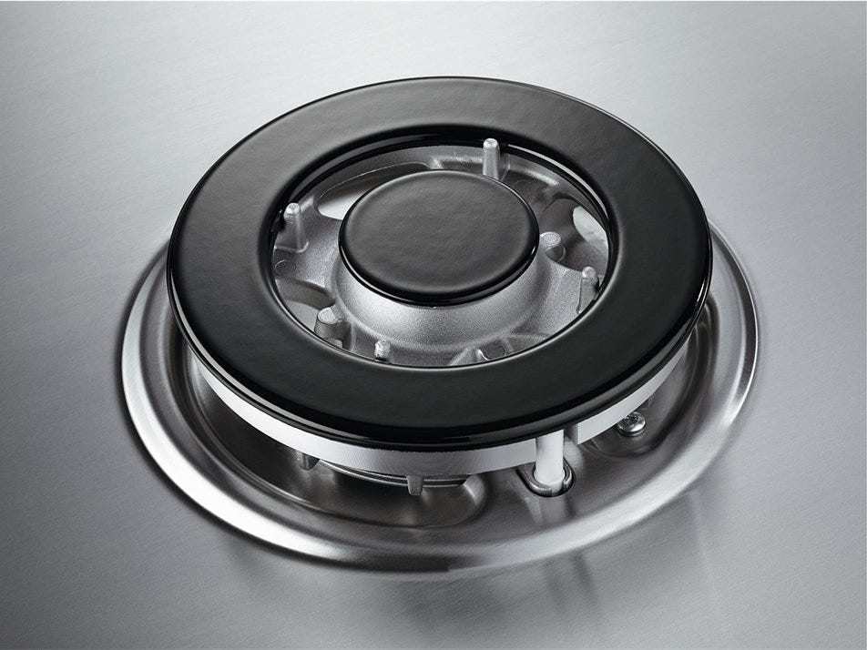 Electrolux RGG6243LOX Piano cottura a gas cm. 60 - inox antimpronta