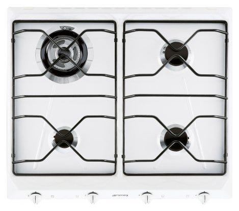 Smeg SRV564EB7 Contemporanea Piano cottura a gas cm. 60 - bianco