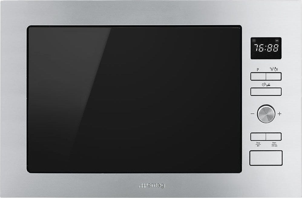 Smeg FMI425X Selezione Forno microonde con grill - cm. 60 h 39 - inox antimpronta