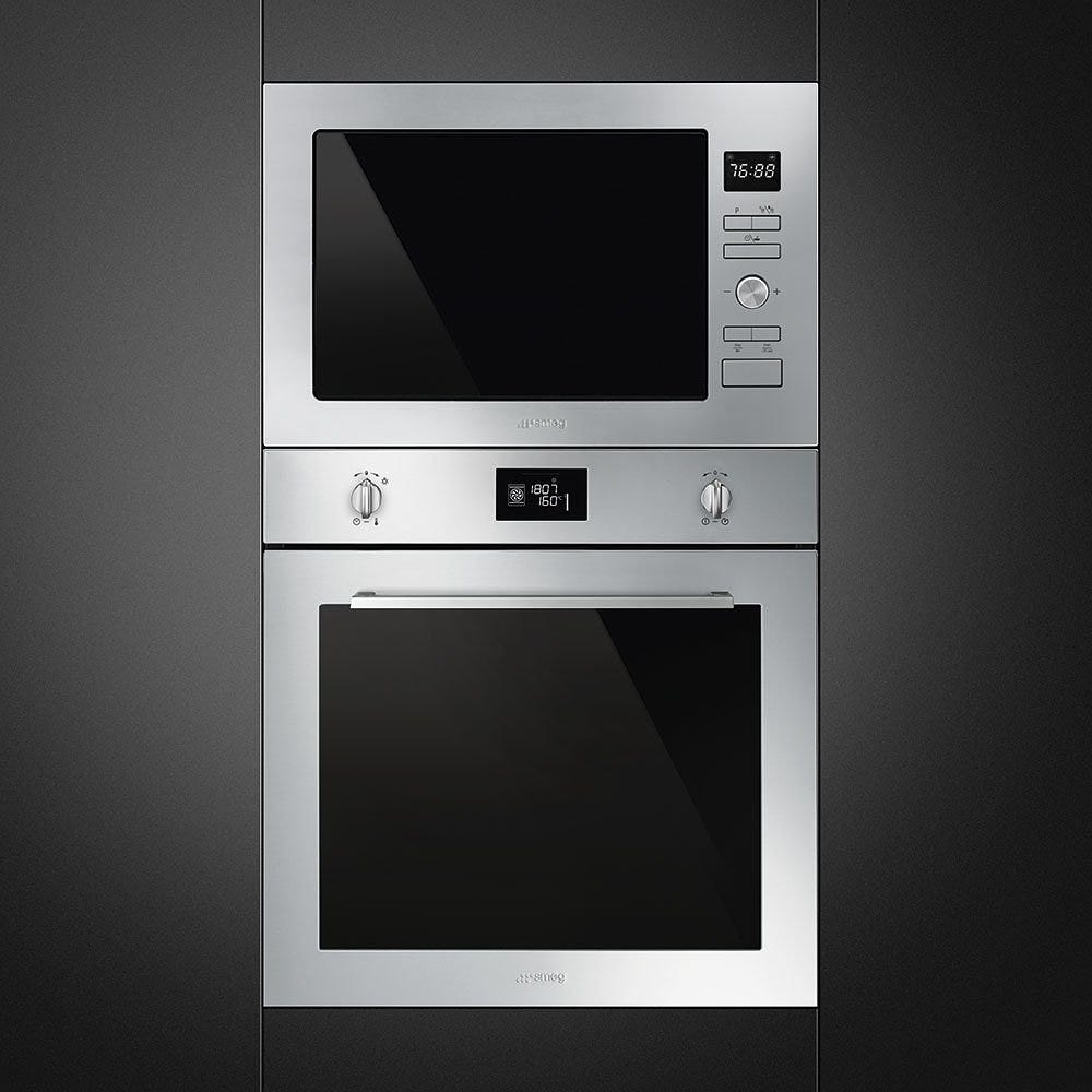 Smeg FMI425X Selezione Forno microonde con grill - cm. 60 h 39 - inox antimpronta