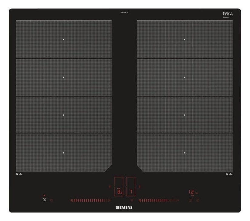 Siemens EX601LXC1E iQ700 Piano cottura a induzione cm. 57 - vetroceramica nero