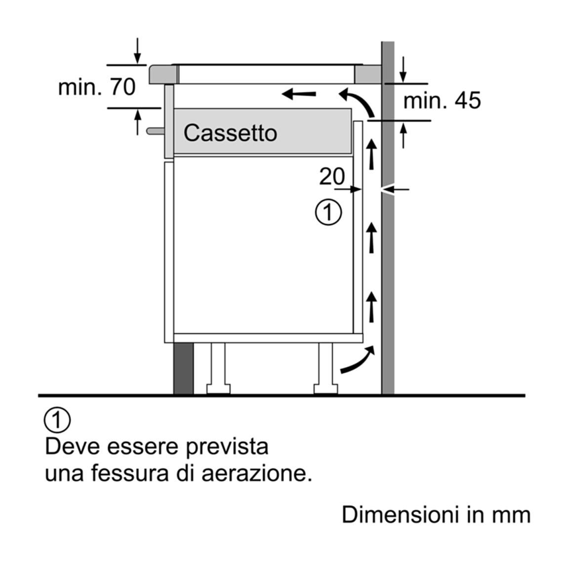 Siemens EX601LXC1E iQ700 Piano cottura a induzione cm. 57 - vetroceramica nero