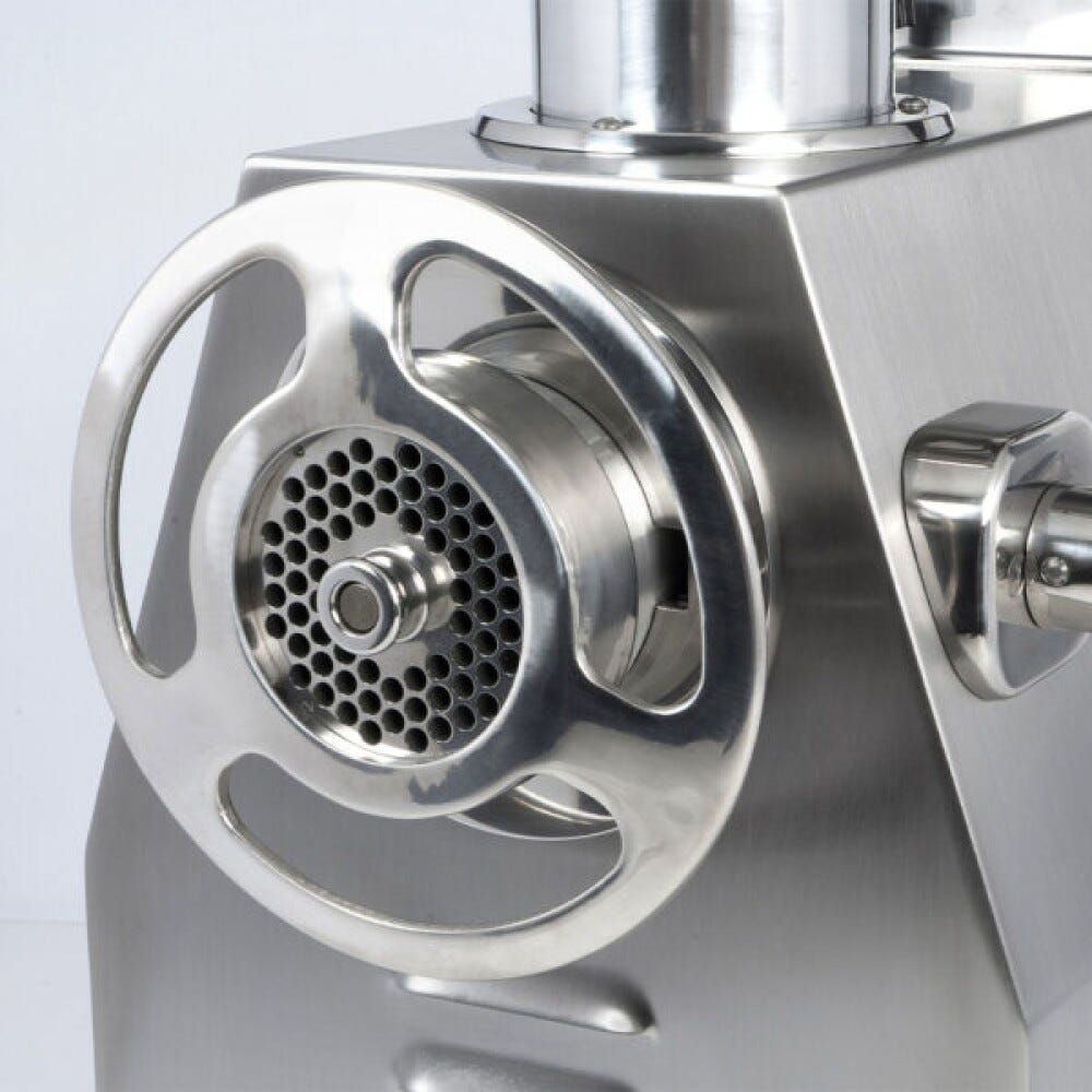 Fama FTI136RS Enterprise Tritacarne trifase, gruppo inox, 400/500 kg/h, ingranaggi a bagno d’olio