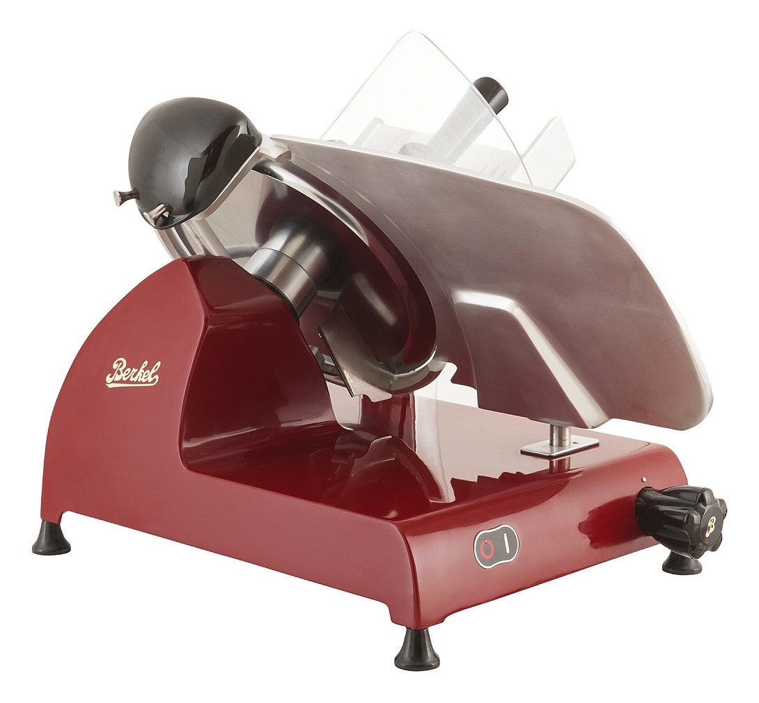 Berkel Red Line 300 Affettatrice domestica a gravità lama 300 mm. - nera