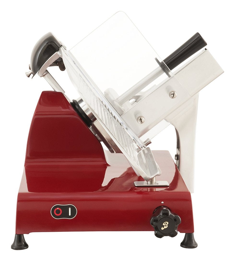 Berkel Red Line 300 Affettatrice domestica a gravità lama 300 mm. - nera