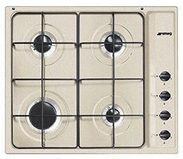 Smeg S64SAV2 Selezione Piano cottura a gas cm. 60 - 4 fuochi - Avena