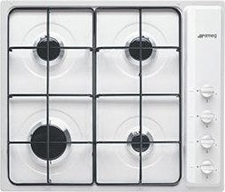 Smeg S64SB Selezione Piano cottura a gas cm. 60 - 4 fuochi - bianco